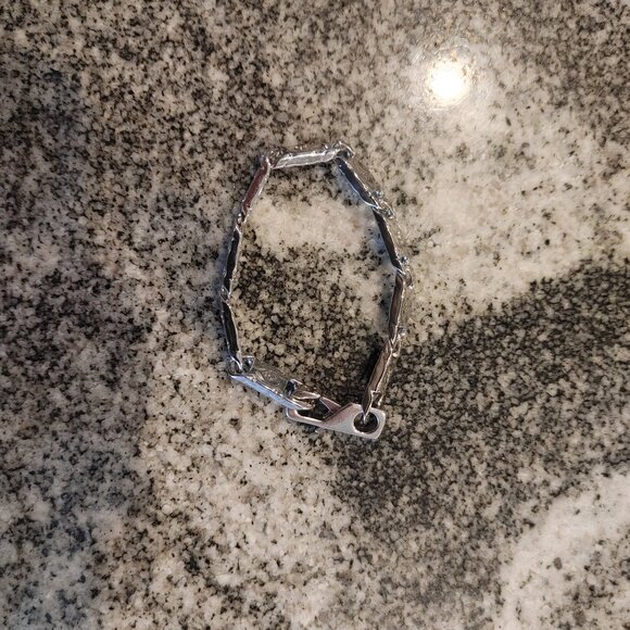 Vintage Men's  Metal bracelet - Made In Italy - Picture 11 of 16